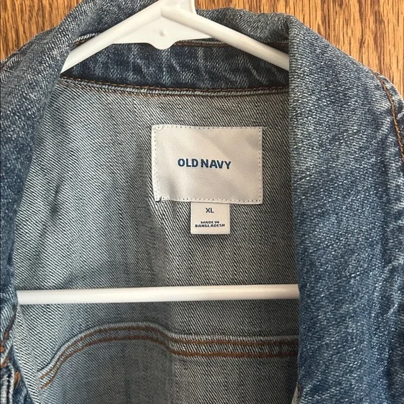 Old Navy Dark Blue Denim Jacket - Picture 2 of 4